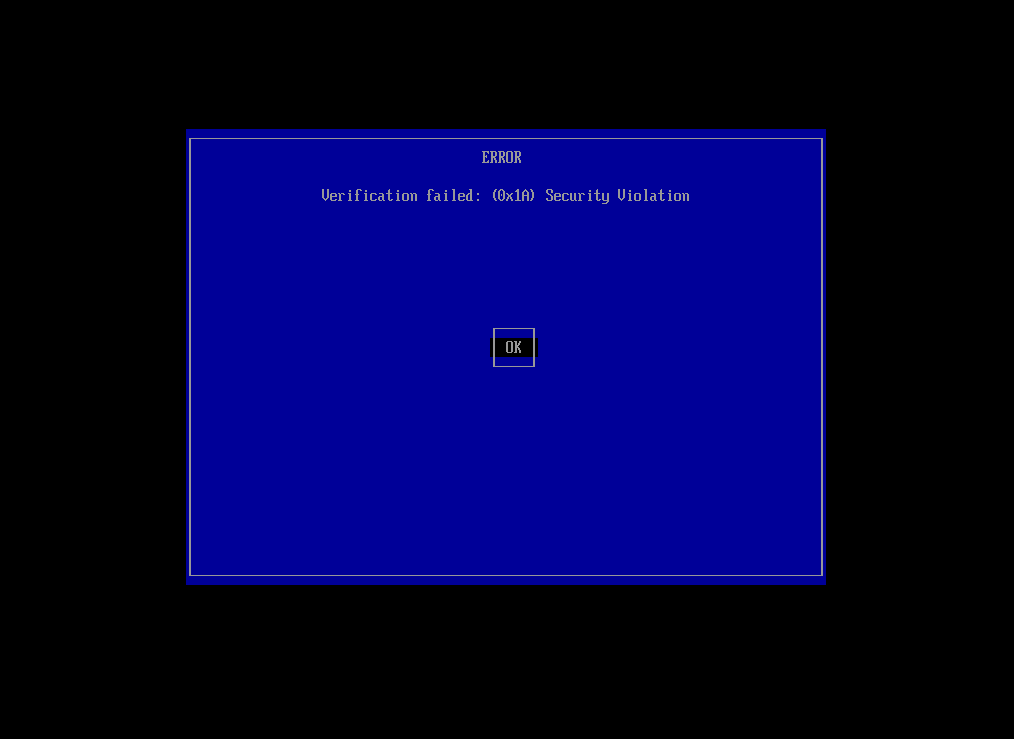 ventoy secure key steps
